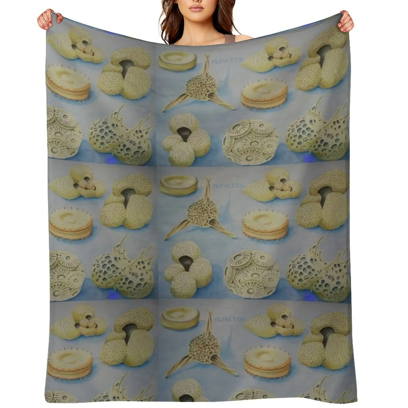 

plankton Throw Blanket Sleeping Bag Furrys blankets and throws sofa bed Blankets