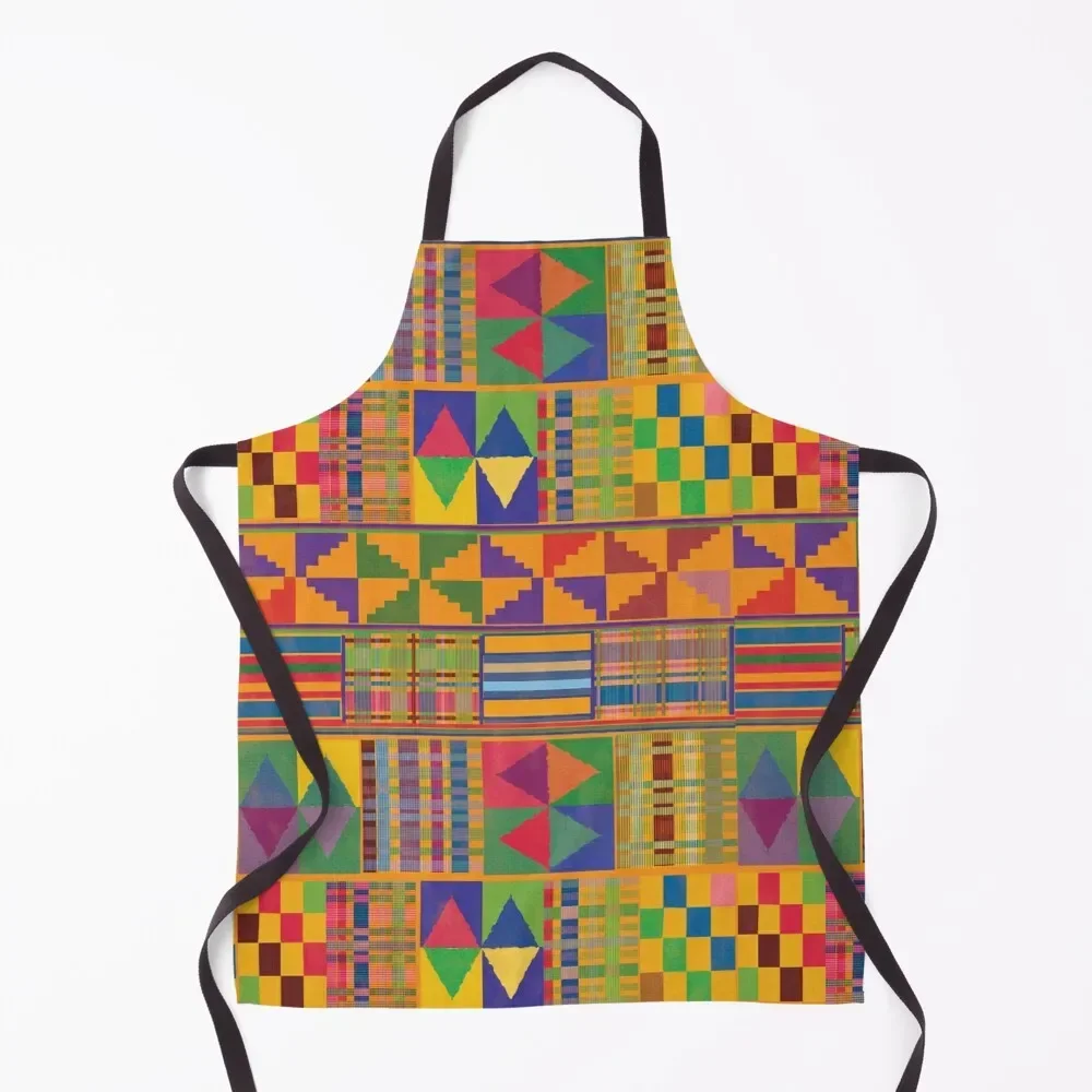 Kente Inspired Apron Home Supplies Salon Kitchen Things For Home Restaurant Apron