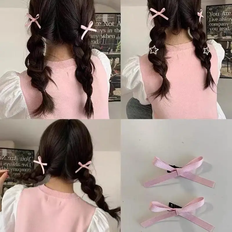 Elastici per capelli con fiocco 8 pezzi - alternate angle