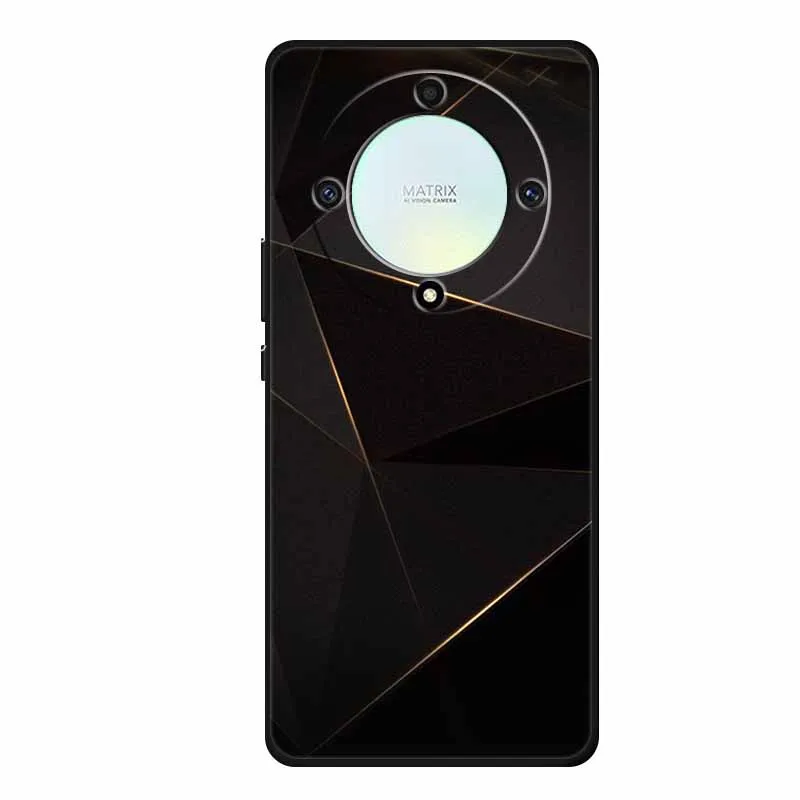 Para Honor Magic5 Lite 5G Funda de lujo de silicona suave fundas de teléfono para HUAWEI Honor Magic 5 Lite 5G Funda a prueba de golpes TPU Love Cover