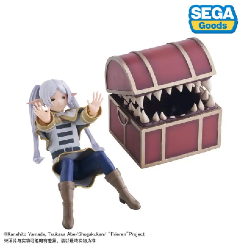 100% autentico disponibile Sega Frieren: Beyond Journey's End Luminasta Mimic Anime Figure Model Collector Desktop Ornament Toy Gift