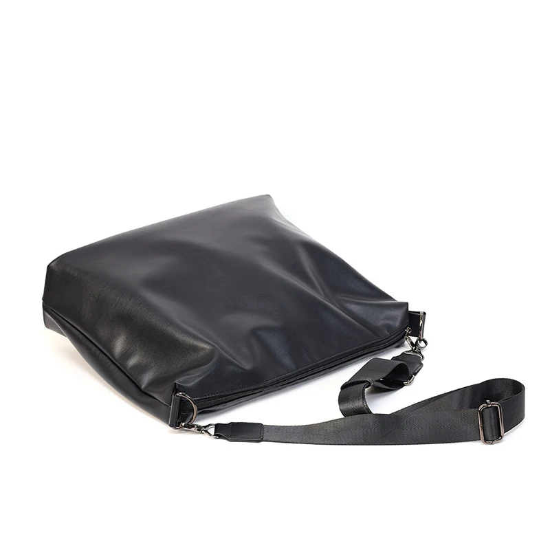 Borsa a tracolla messenger casual unisex Pochette in PU Borsa per telefono aziendale Escursionismo all'aperto Nuoto Borsa a tracolla Zaino grande per college