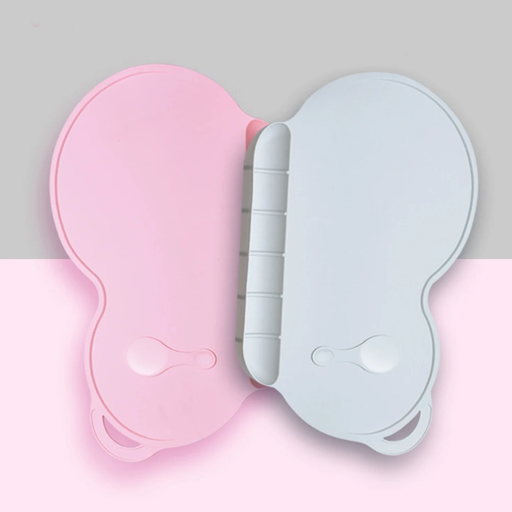 

Pink Silicone Placemat Cartoon Non-Slip Washable Mat Kitchen Dining Room Home Decor Placemats