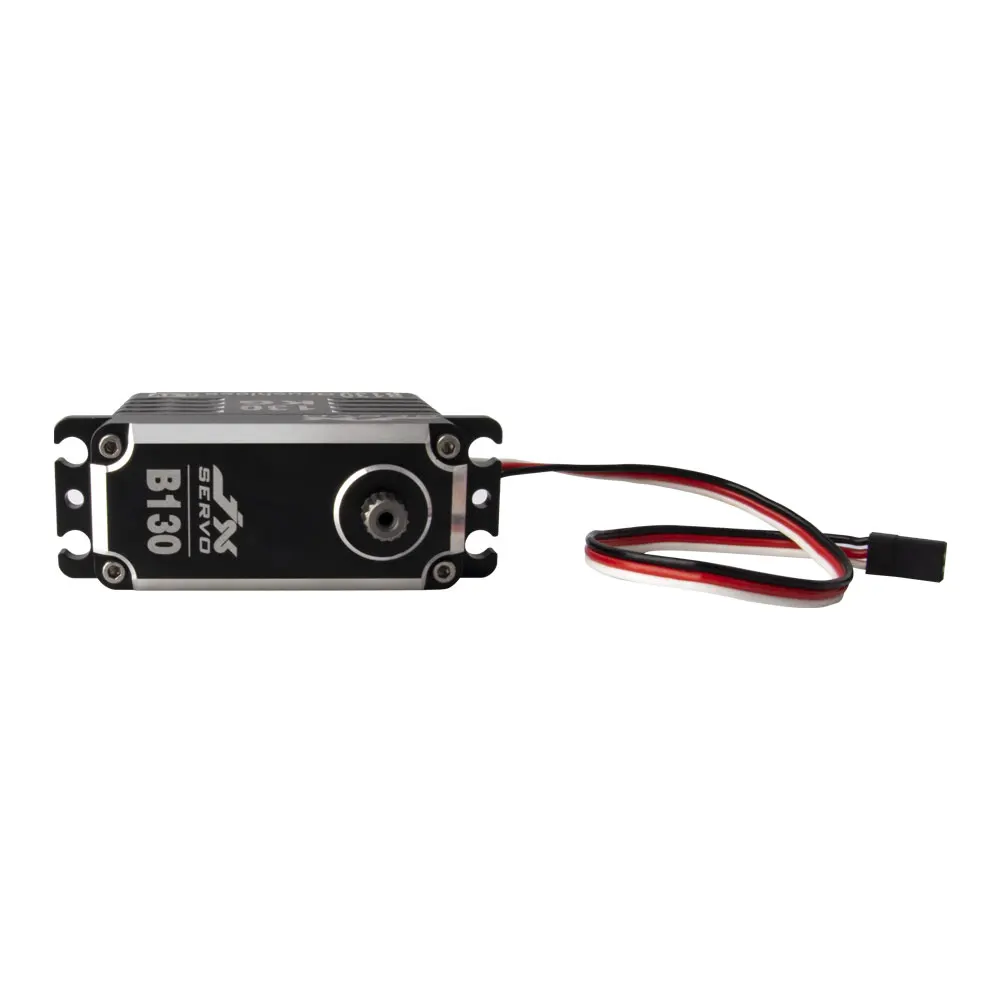 JX B130 130kg Mega Torque Full CNC Metal Gear Standard Digital Brushless Servo for 1/5 RC car Truck Robot Drone