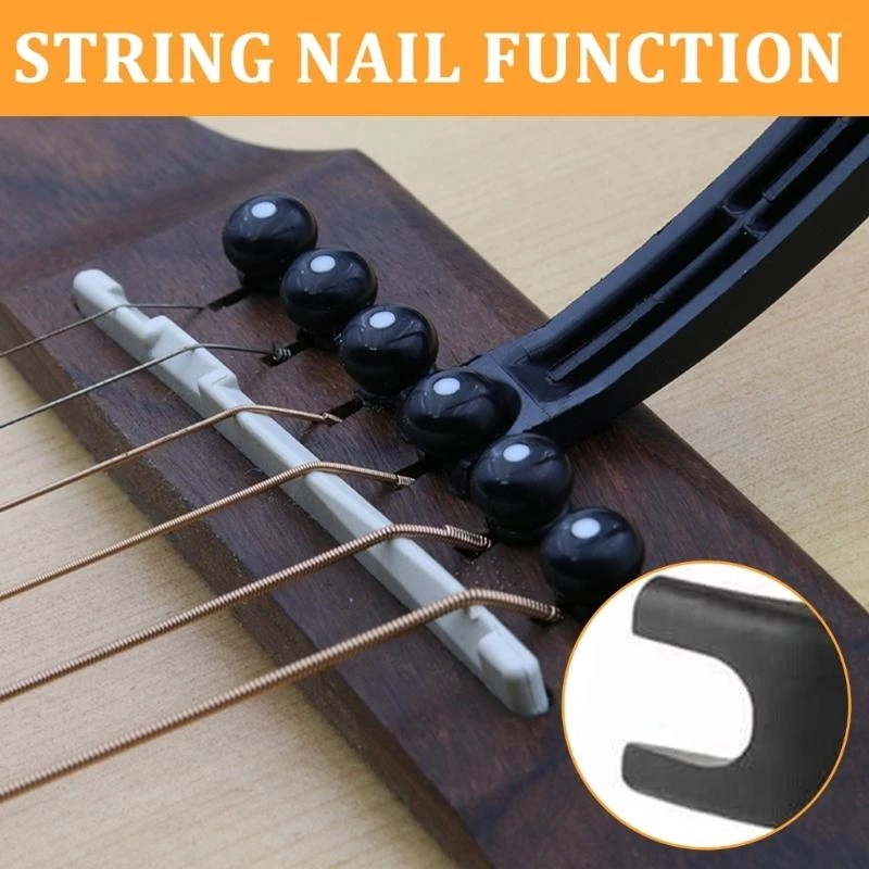 

31KC Adjustable Moving Classical Guitar Capo with Soft Silicone Pad Sliding Capo 6 Strings Acoustic Guitar For Tuning Tone