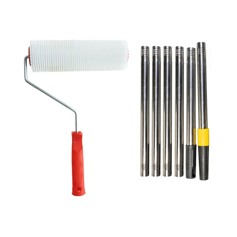 

9inch Epoxy Floor Construction Defoaming And Needle Punching And Deflation Drum Brush Self-Leveling Cement Special Tool
