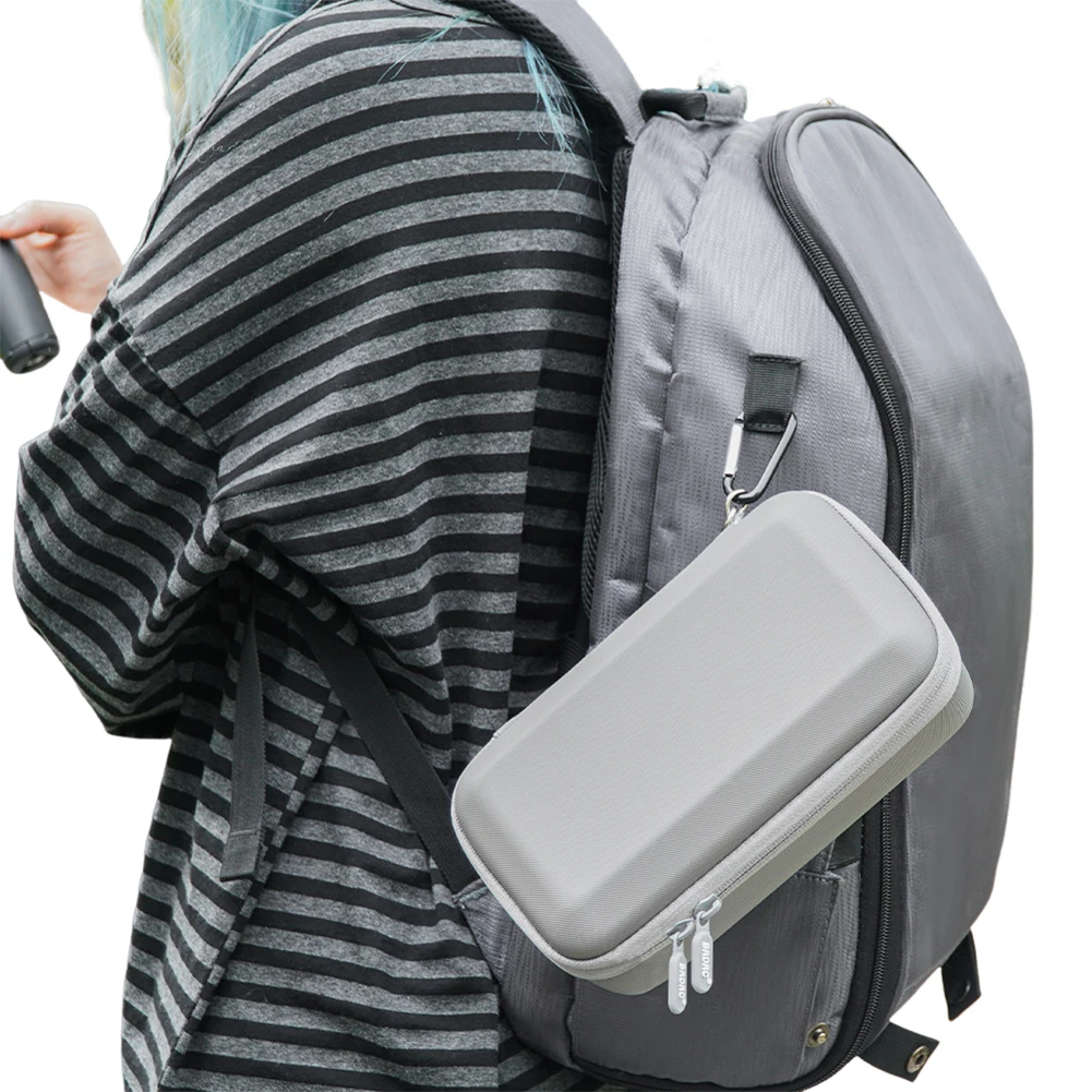 Carrying Case for  Osmo Mobile 7/7 Pro Portable Storage Bag Waterproof Travel Case with Mesh Pocket Handheld Gimbal Accessory
