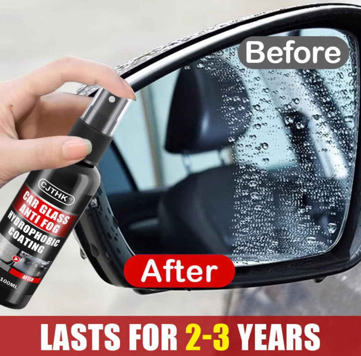 Auto Glas Anti-regen Wasser Spray Repellent Nano Beschichtung Hydrophobe Wasserdichte Mittel Öl Film Entfernen Auto Glas Film Agent