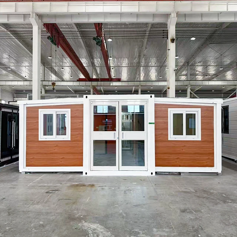 Top Quality 20ft Expandable Prefabricated Tiny House Collapsible Container Homes Heavy Duty Materials for Long Use