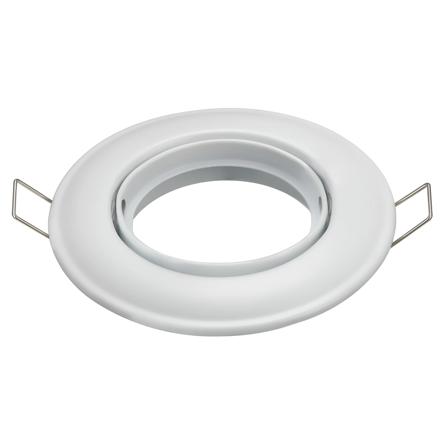 LED typu Downlight uchwyt ramki regulowany wycięty otwór 50Mm złączka lampa sufitowa do wbudowania gu5. 3 GU10 MR16 żarówka wymienna