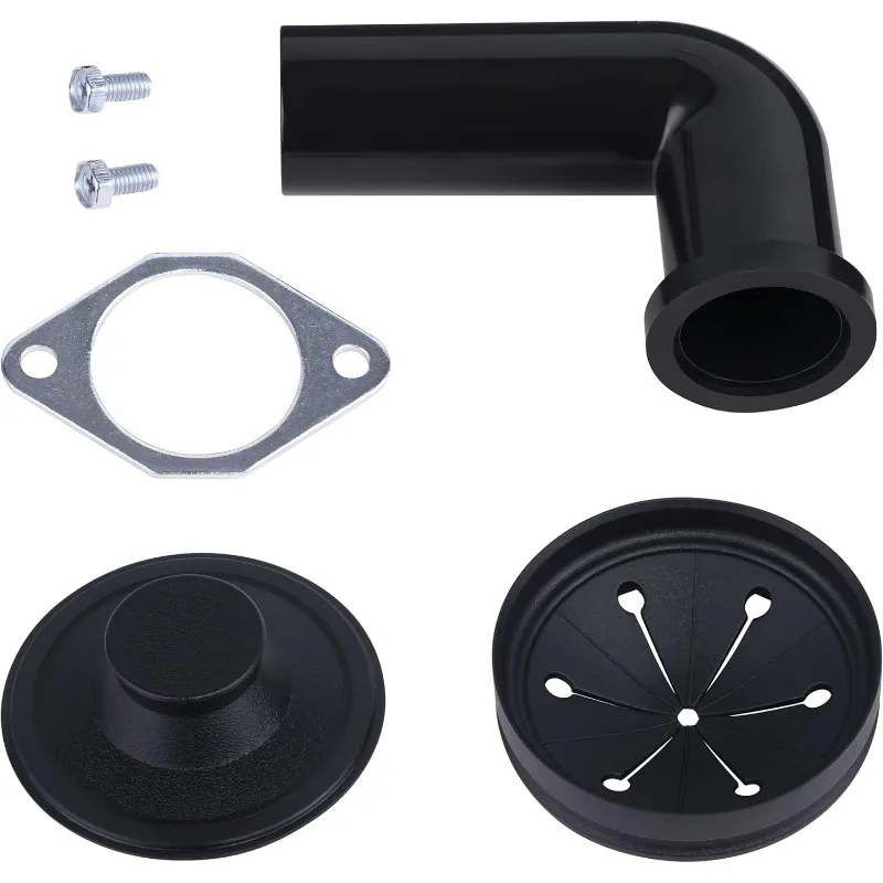 Измельчитель пищевых отходов Eco Logic EL-7-DS-BN 7 Designer Series с фланцем для раковины из матового никеля, 1/2 л.с.