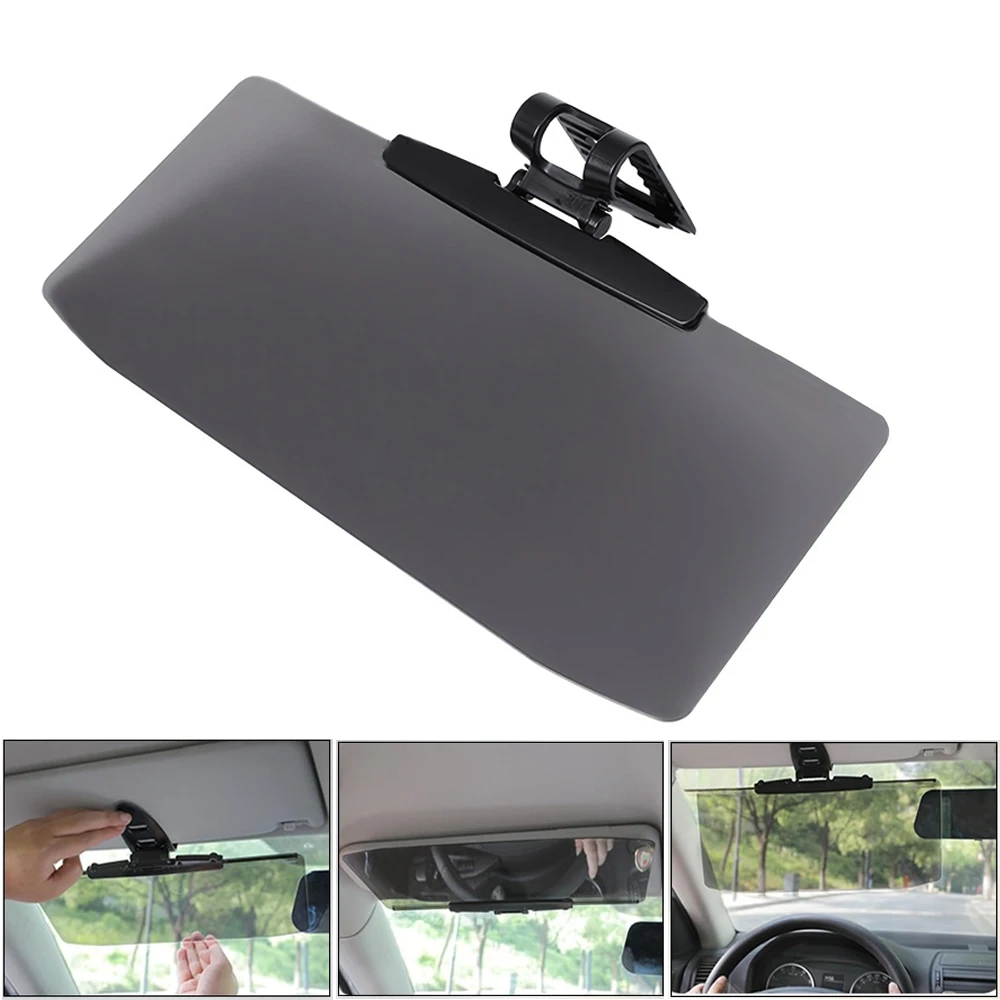 1PCS Car Visor Extender Windshield Sun Blocker Anti-Glare Weatherproof Sunvisor Extension Car Adjustable Rotation Sun Blocker