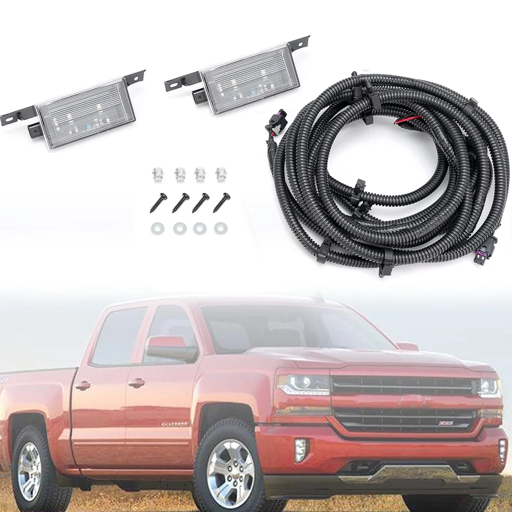 Replace# 23295943 LED Truck Bed Lighting Kit Compatible with 2016-2019 Chevrolet Silverado GMC Sierra