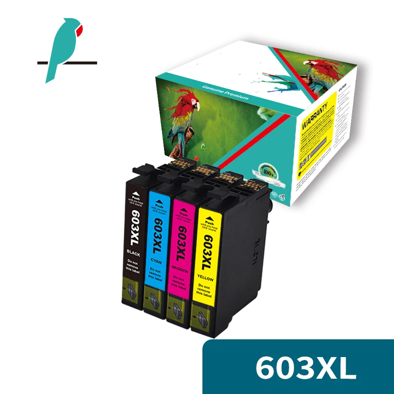 1SET Printer Ink Cartridges Compatible with Epson 603XL T03A1 for XP4155 3100 2100 4150 4105 4100 3155 3150 3105 2155 Workforce