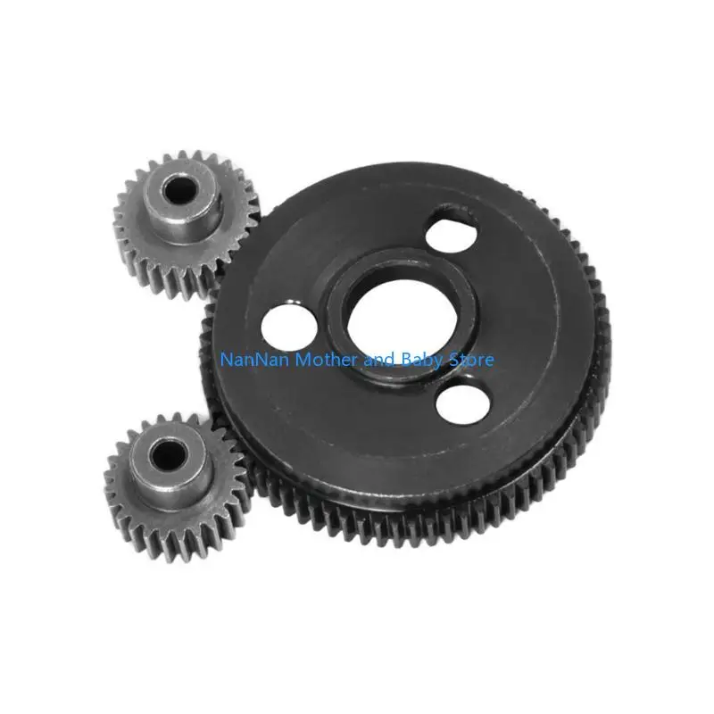 Kim loại 76T 83T 90T Gear Spur với bộ bánh răng 25T/27T