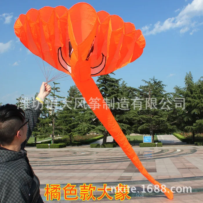 New Large Mollusk Elephant Kite Good Flying Weifang Kite Children's Birthday Gift