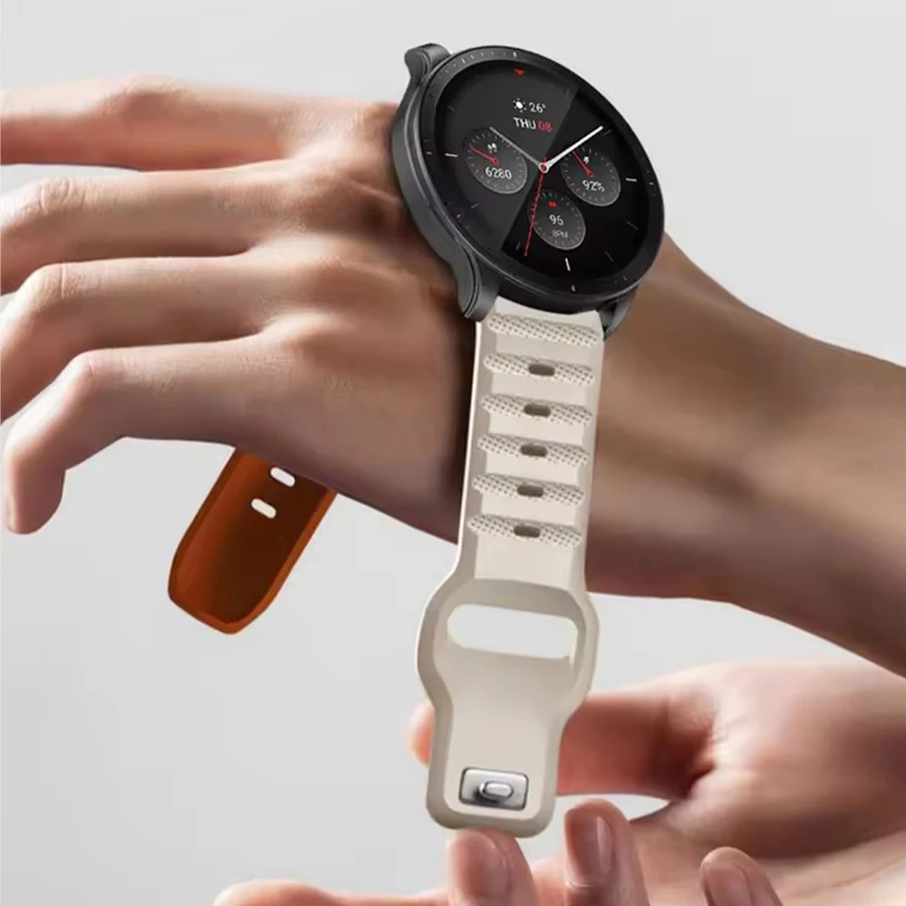 22 ミリメートル 20 ミリメートルシリコン時計バンドスント 9 ピークプロ/DLC/5 ピーク/垂直/3 フィットネス/オーシャン/ペースブレスレット交換ストラップコレア