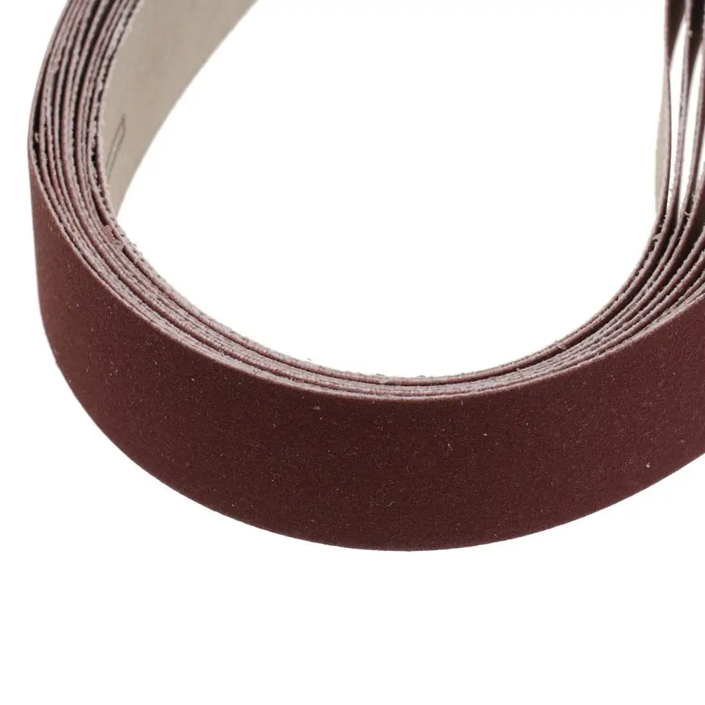 20 Pieces Metal Sanding Belt Set Tools Professional Sanding Belt