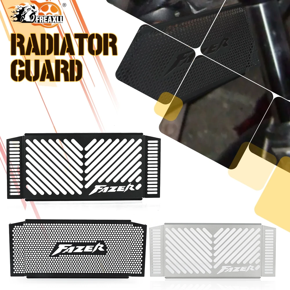 FOR YAMAHA FZS600 FazerS 1998-1999-2000-2001-2002-2003-2004 FZS 600S Motorcycle Radiator Grille Guard Cover  Protection Mesh