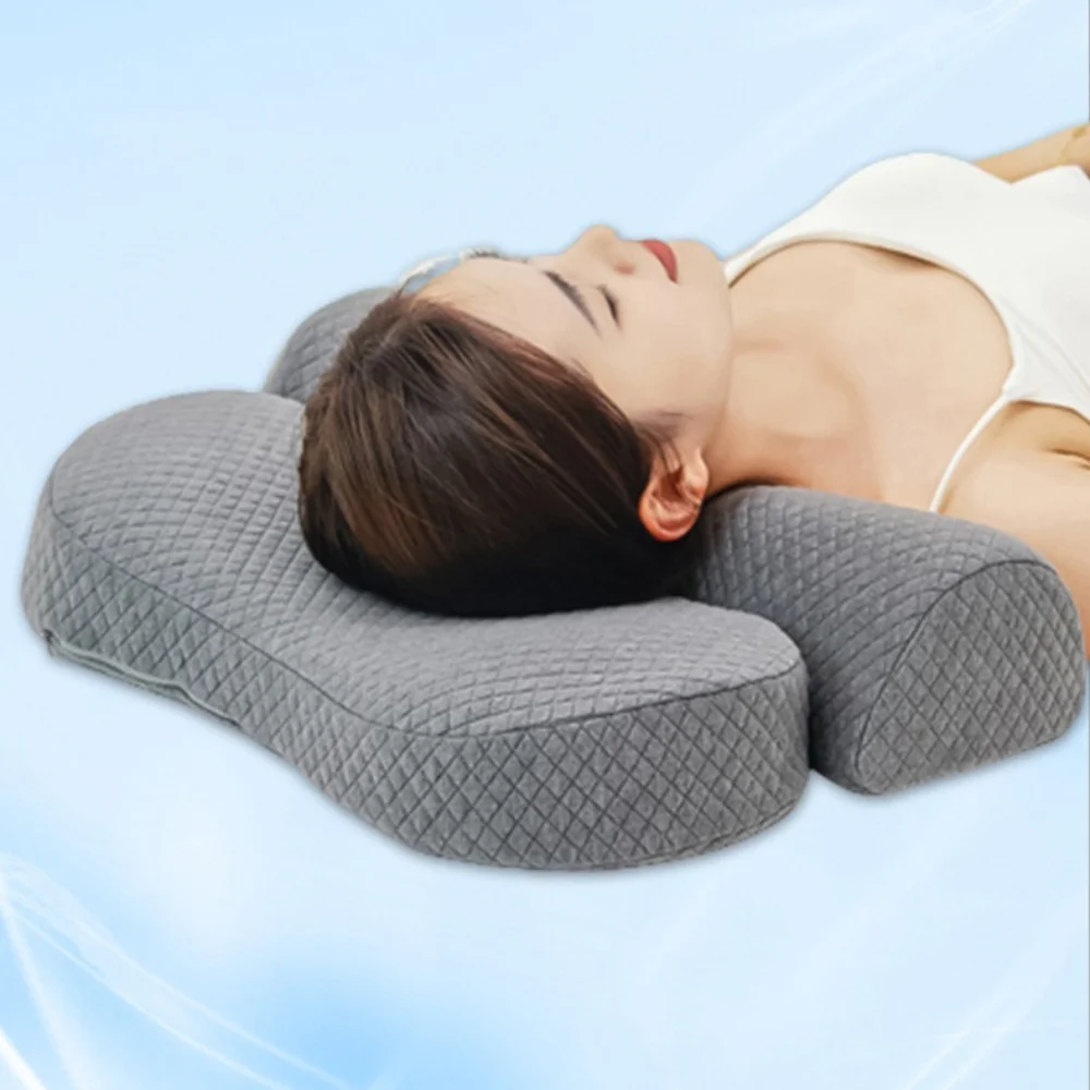 Memory Foam Contour Pillow Bed Pillows for Side Sleeper Ergonomic Orthopedic Sleeping Neck Protection Pillow