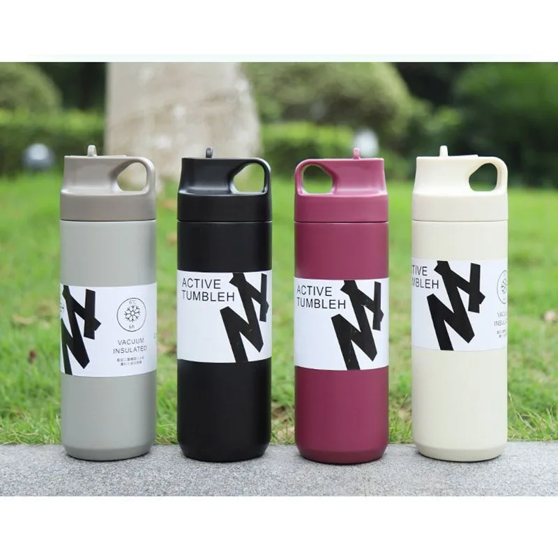 Exquisite Mug Japan KINTO ACTIVE Vacuum Suction Nozzle Sports Mug Portable 550ML Outdoor Travel Home