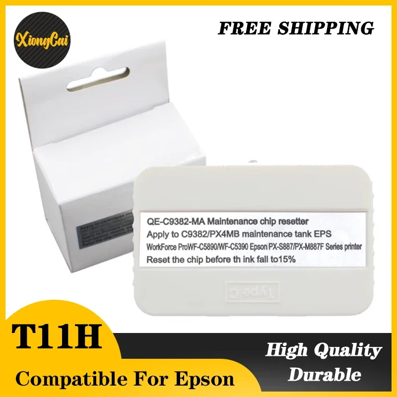 T11H T11G T11F IP11KB IP11CB IP11MB IP11YB Ink Cartridge Chip Resetter For Epson WF-C5390 WF-C5890 PX-S887 PX-M887F Printer