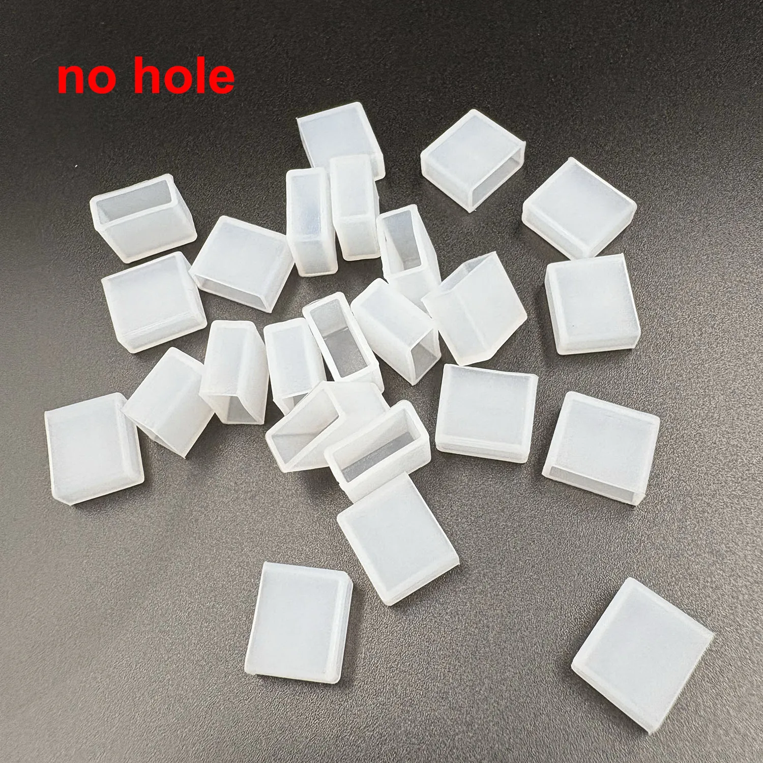 20/50/100 قطعة شريط النيون 6x12 مللي متر نهاية غطاء LED سيليكون موصل إضاءة مقاومة للماء قطاع ضوء النيون