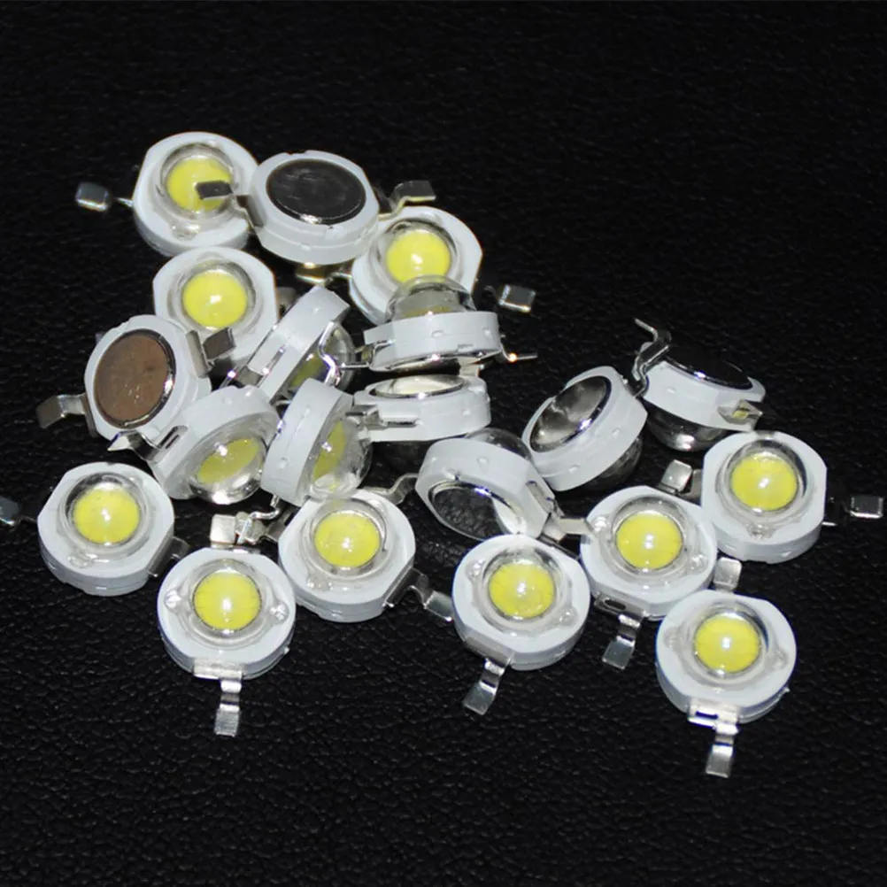 50Pcs High LED Lamp Beads 1W Cob Chip for Fish Tank Aquarium Ceiling Spot Landscape Decoration Smd Light