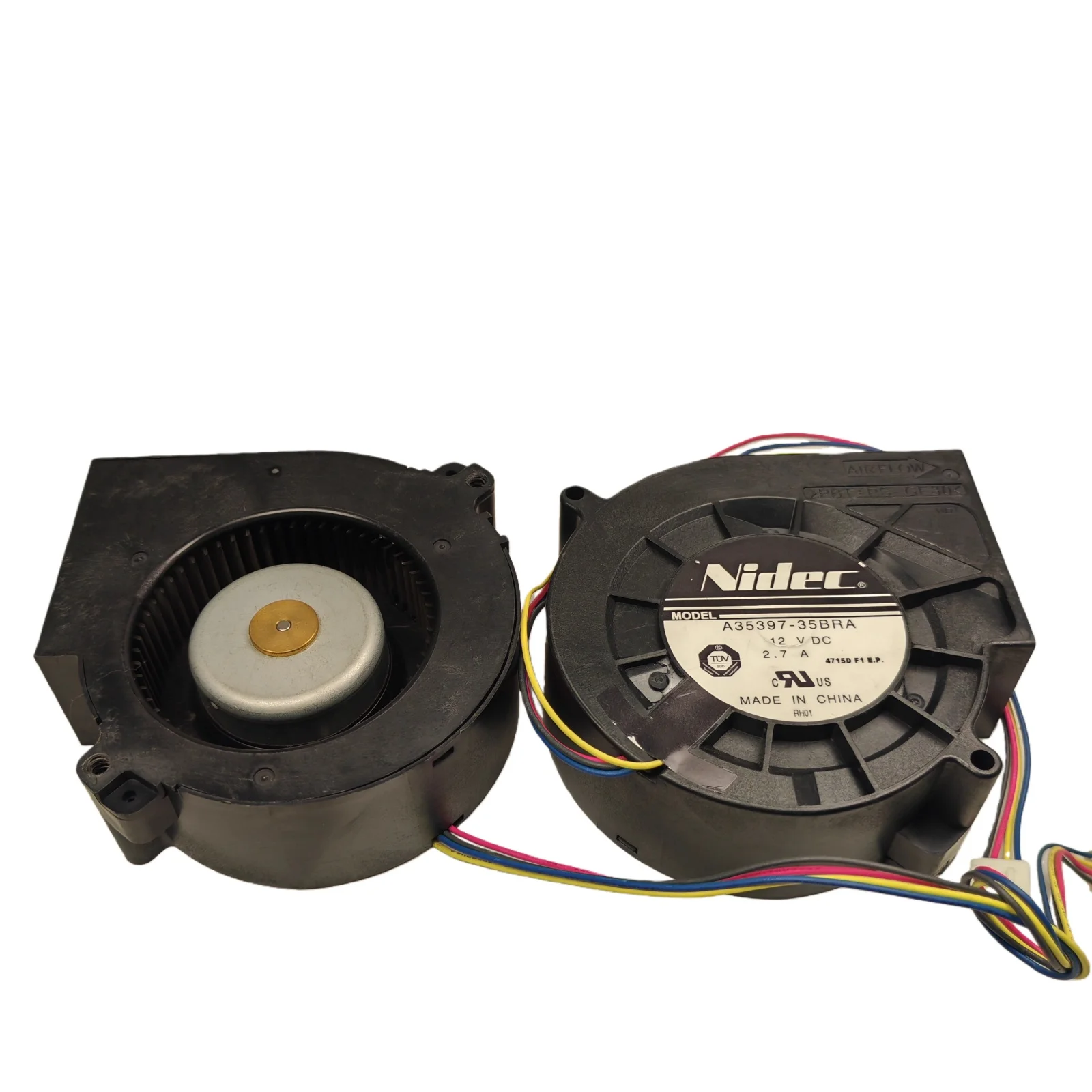 1pcs A35397-35BRA 12V 2.7A 97x97x33mm High Speed Turbo Blower Fan 5200RPM 4-Wire PWM Industrial Cooling Fan for BBQ Grill H