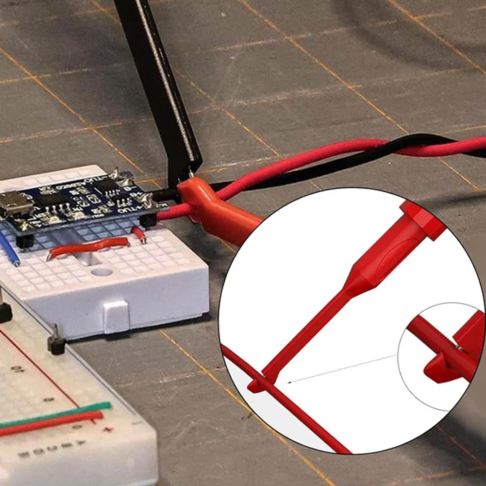 Universelle Sicherheitstestklemme Isolationsdurchdringende Sonden für Kfz-Stromkreisdiagnose Diagnosewerkzeug Testklemme Kabel Auto-Zubehör – Detail 6