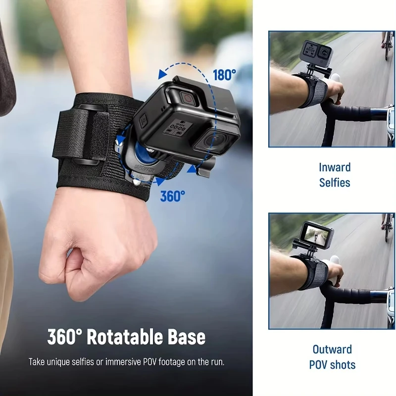 

For Insta360go3s accessories cycling wrist strap mount GoPro/DJI and other sports camera accessories