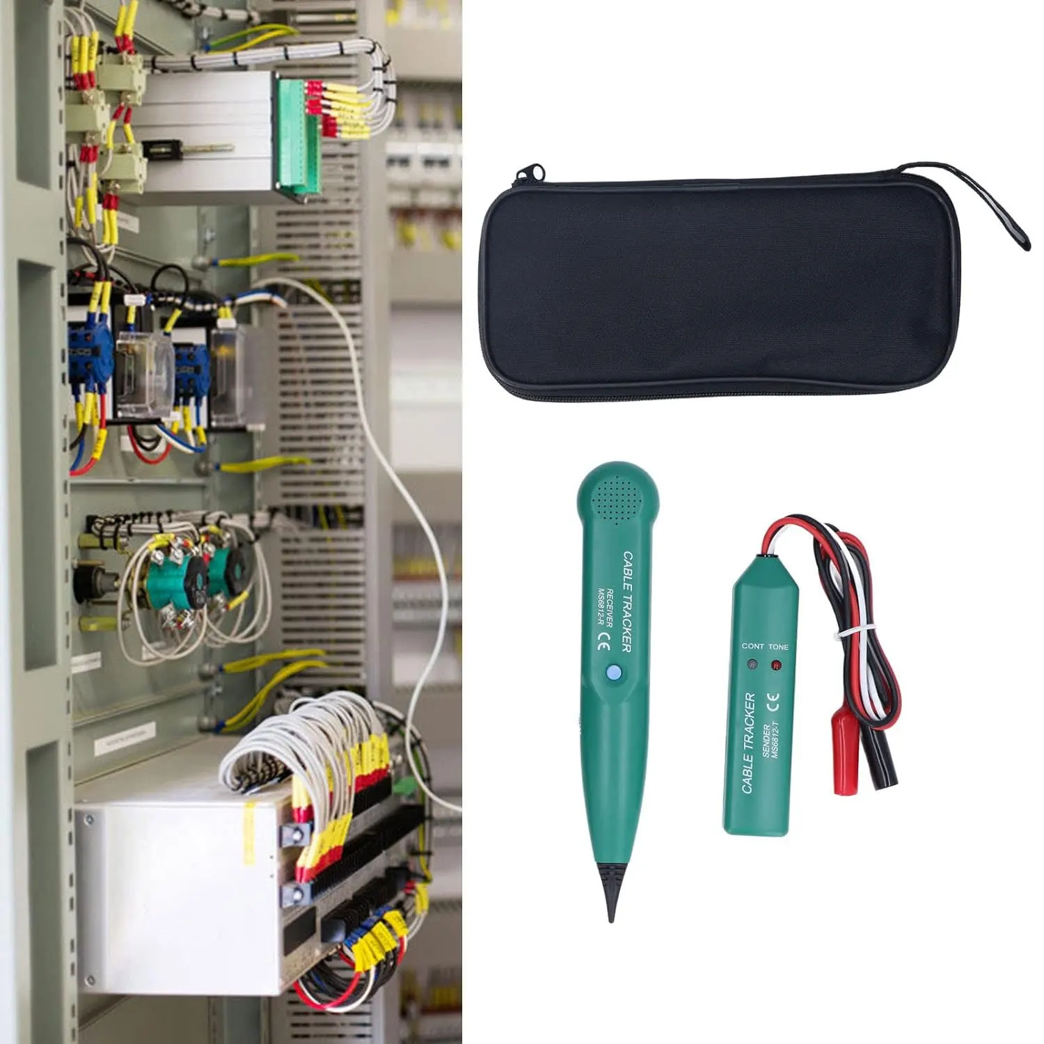 MS6812 Cable Tracker Professional Line Line LAN Detector Telephone Wire Tracer Network Neutral Tester Tools