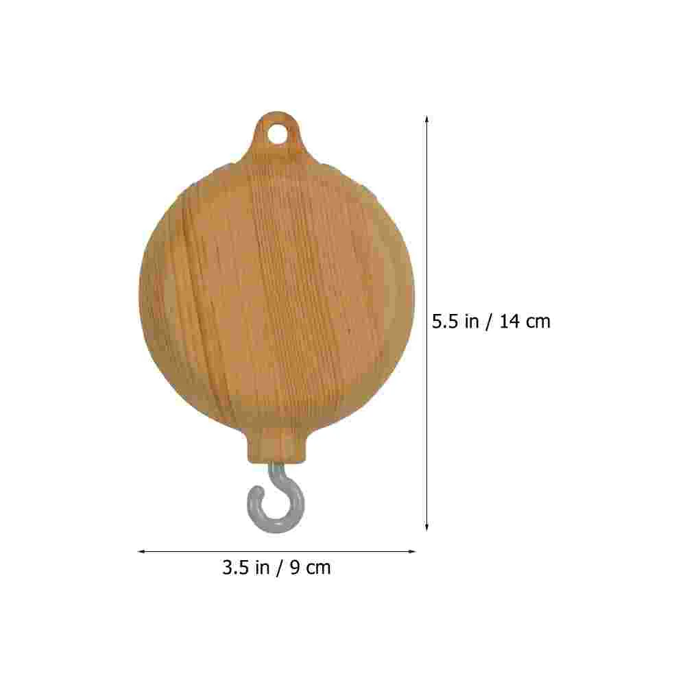 1. 35 Tune Wooden Crib Hanging Toy Premium Bed Bell Decor Baby Musical Box Accessory Crib Pendant Musical Decor for Kids