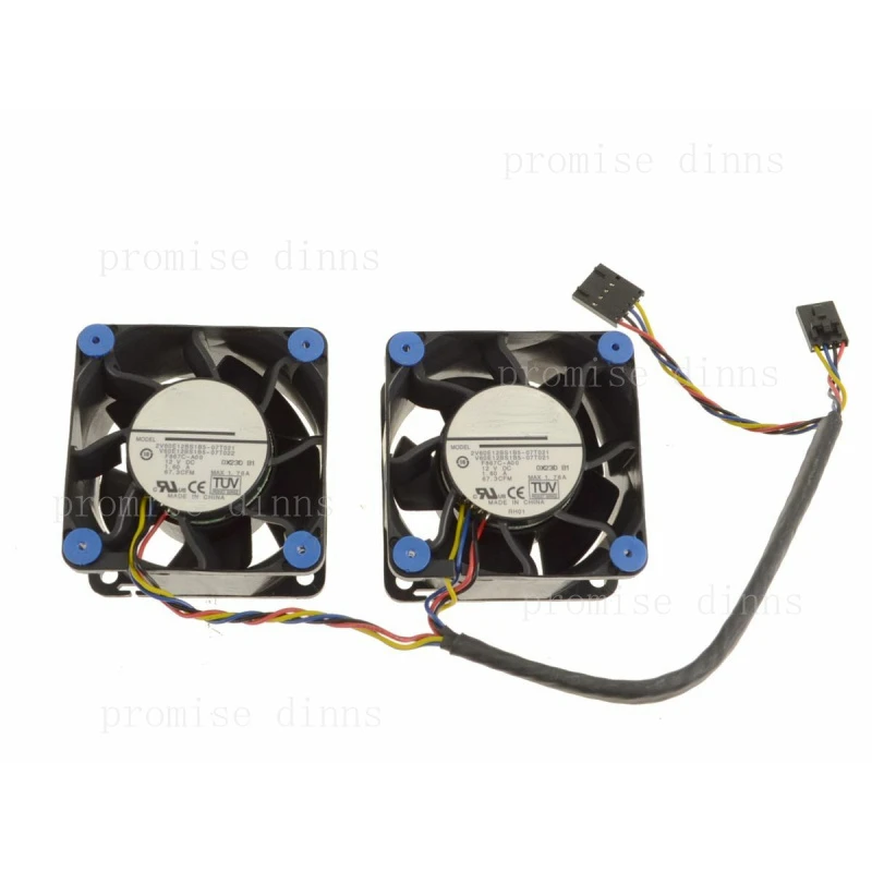 M  0F867C FOR DELL Precision Workstation R5400 Dual Cooling Fan