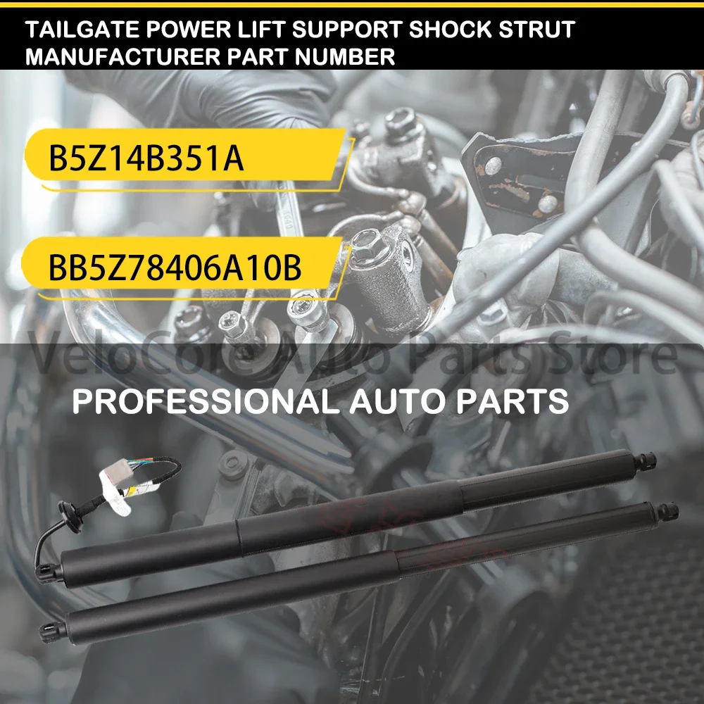 Rear Trunk Power Lift Strut For Ford OEM-Grade BB5Z14B351A FB5378402A55BA BB5Z78406A10B Quiet & Durable