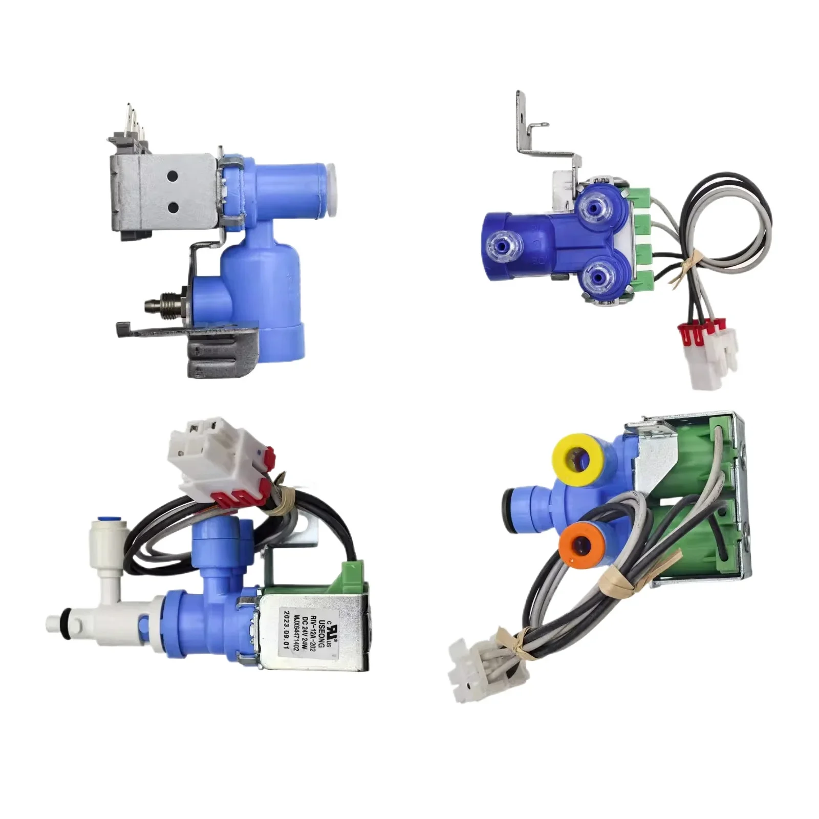 1PC Suitable for Samsung LG Daewoo GE refrigerator inlet valve water purifier DC 24V AC 220V