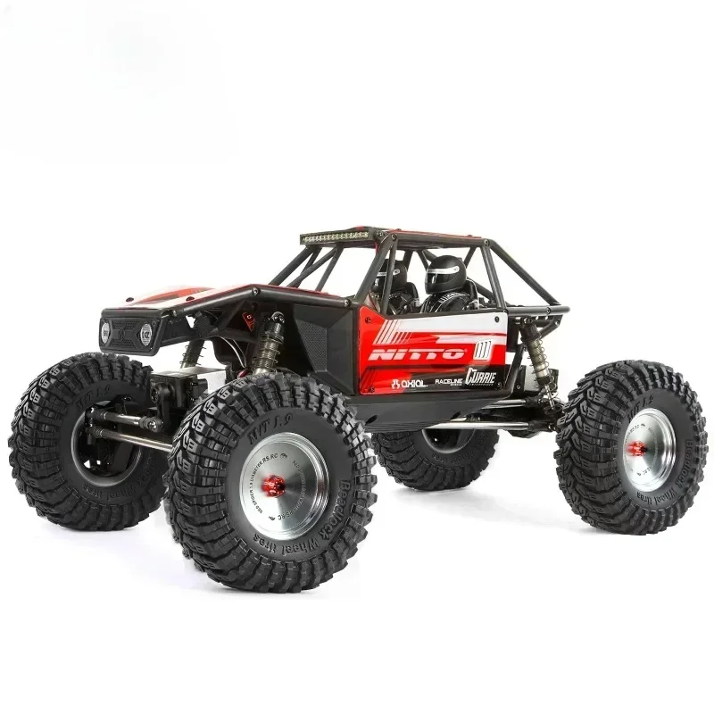 4 SZT. Opony z gumowym bezezdrem 1.9 cala do Axial Capra AXI03004 – Części zamienne do tuningu samochodów RC Monster Truck w skali 1/10
