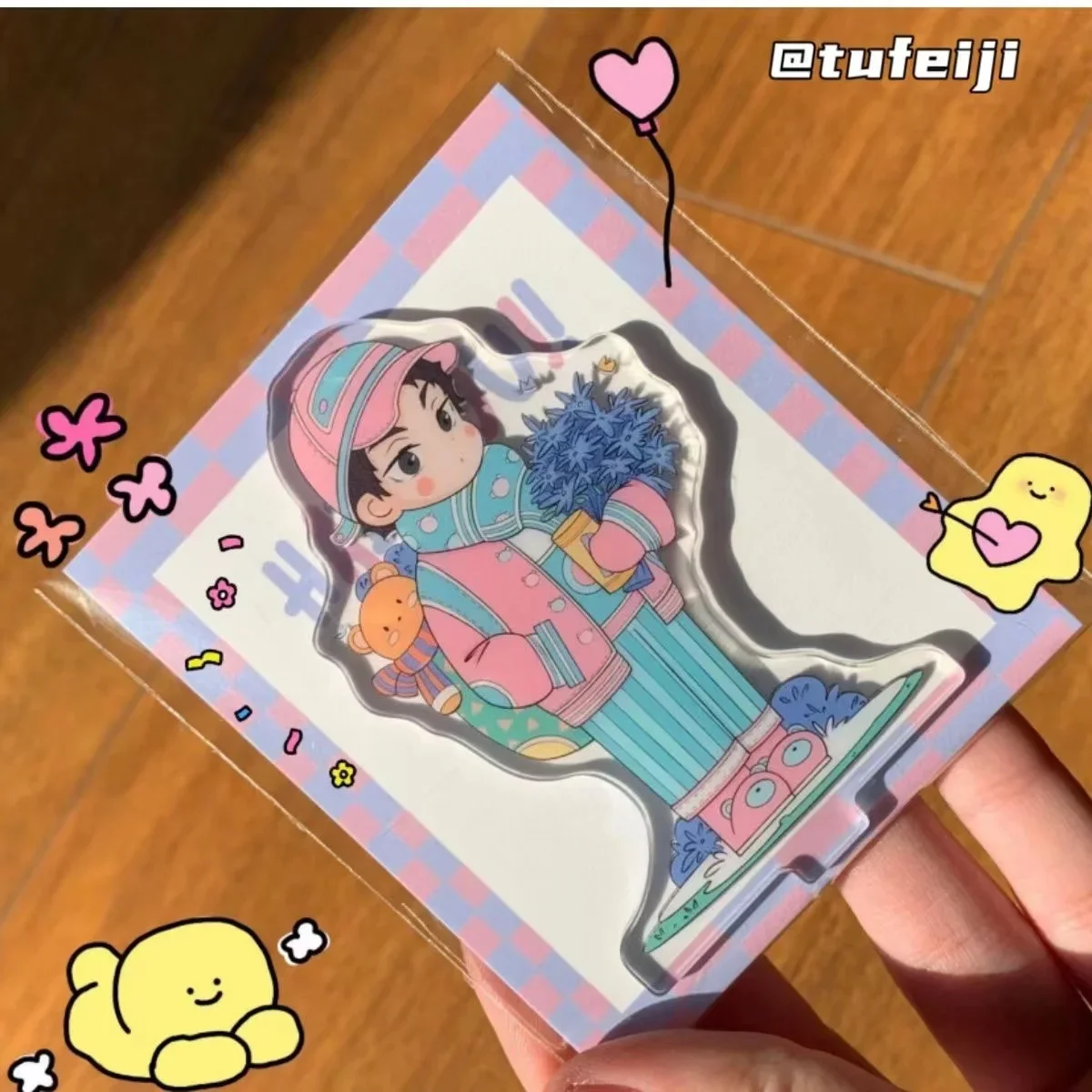 하이큐 애니메이션 게임!! 쇼요 히나타 코즈메 켄마 코스프레 귀여운 책상 장식, 아크릴 스탠딩 사인 장식, 만화 생일 크리스마스 선물