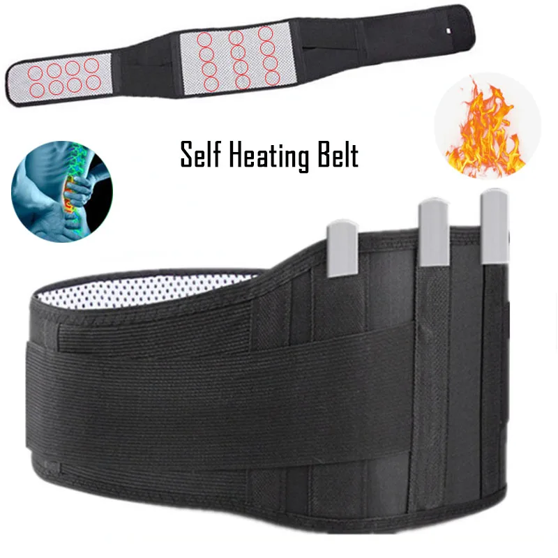 2023new verstellbare Taille Turmalin selbst erhitzende Magnetfeld therapie Rücken Taille Stütz gürtel Lendenwirbel stütze Massage band Gesundheits wesen
