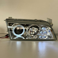 A Pair Car Headlight Modified Angel Eyes Daytime Running Lights for COROLLA AE100 AE101 AE104 1992 1993 1994 1995