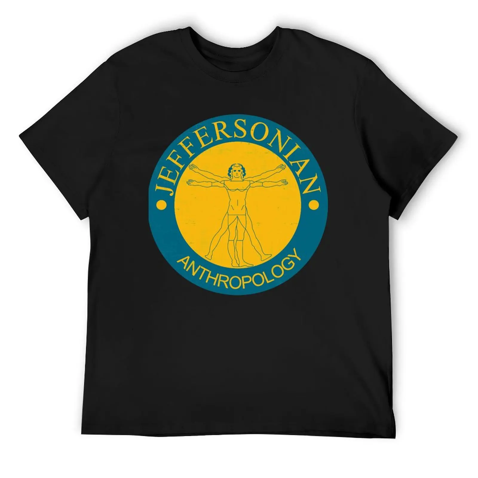 Bones Jeffersonian Anthropology T-Shirt summer top vintage clothes graphic t shirts custom t shirt Men's t-shirts