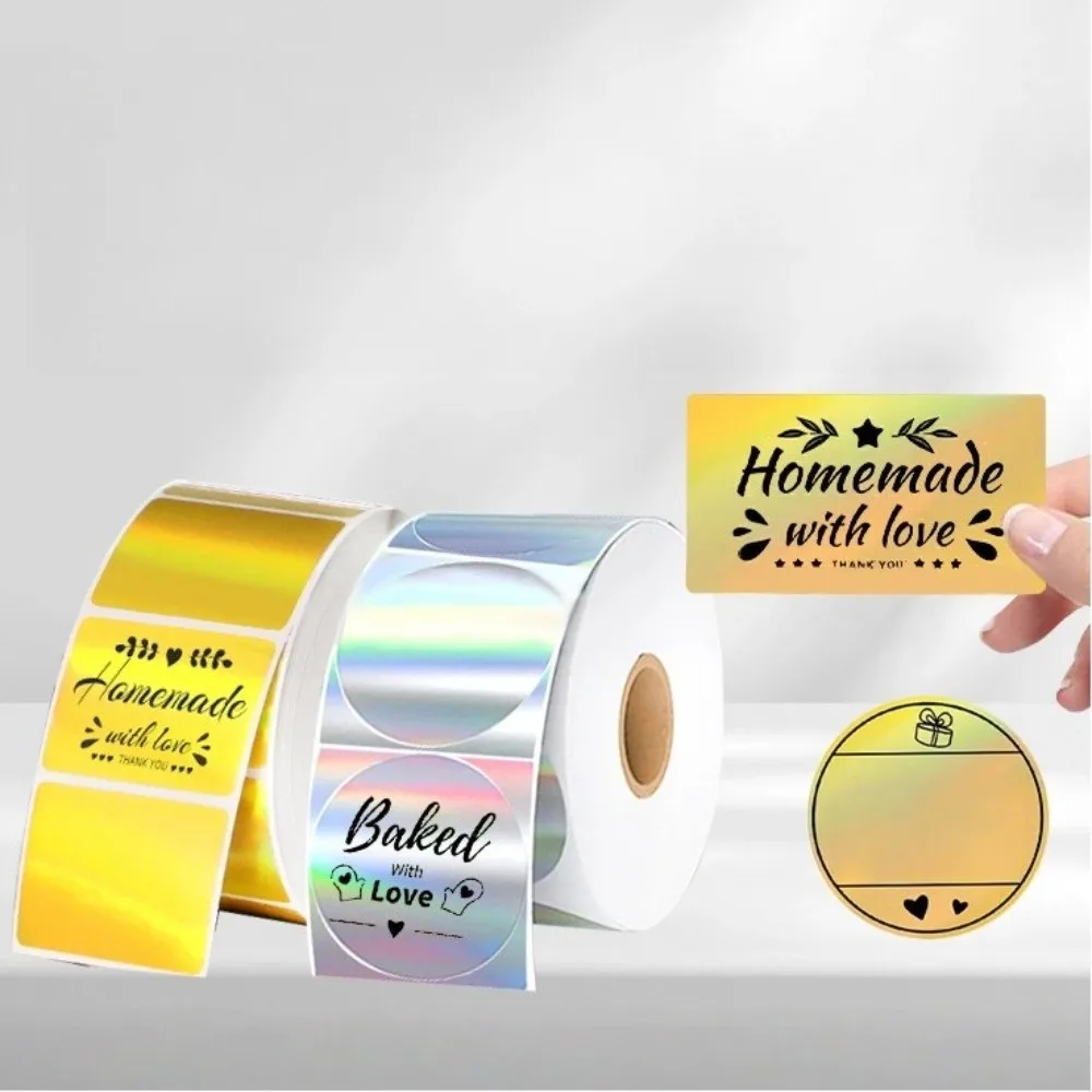 230pcs New Thermal Laser Label Paper 40x30 mm Tear-resistant Label Roll Self Adhesive Waterproof Rectangular Label