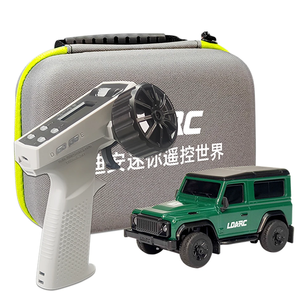 LDARC 1/64 RC Auto R01 RTR SUV 2WD Hobby Modellen Klaar om te racen Mini afstandsbediening Voertuigen Speelgoed voor Kinderen volwassenen jongen geschenken