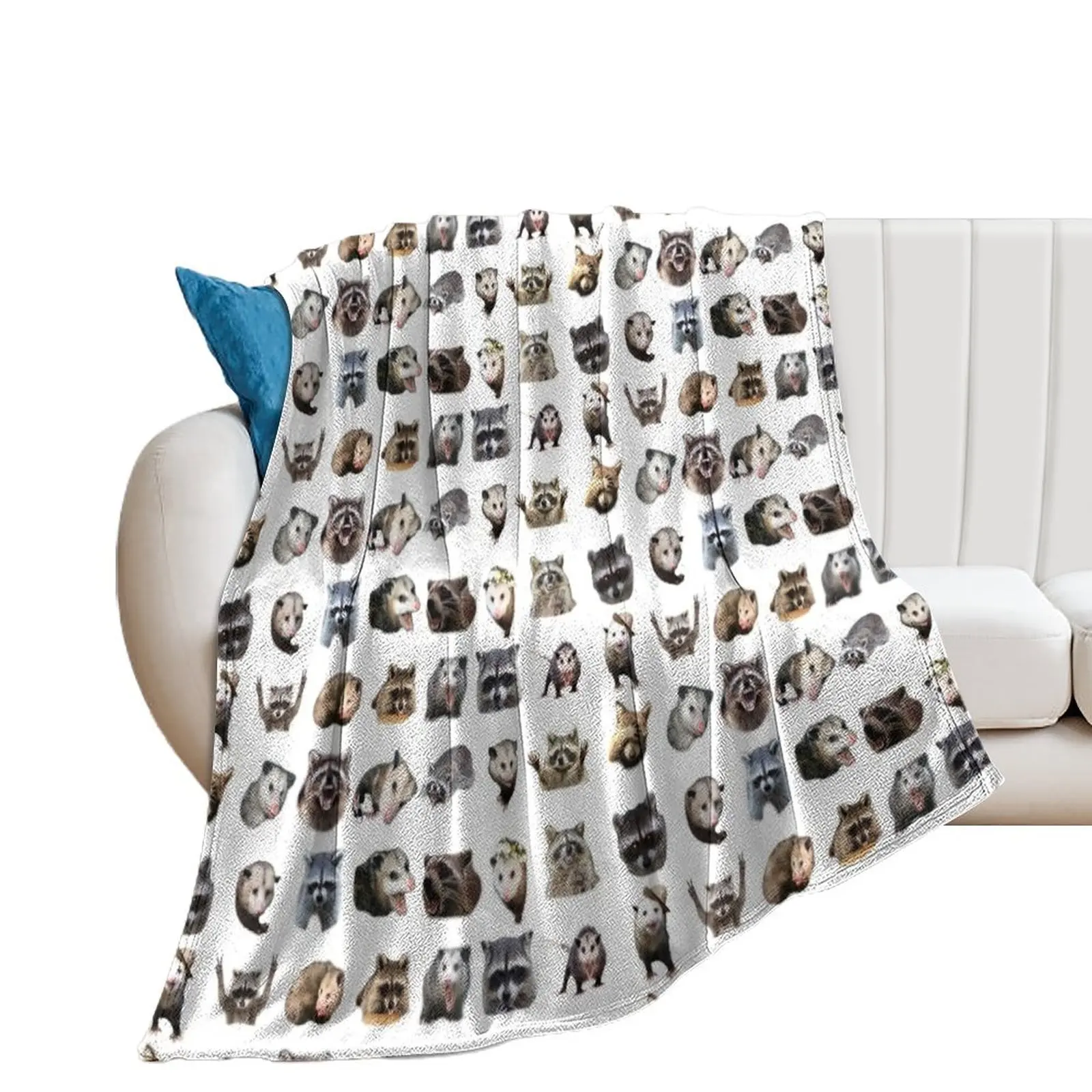 

Mood Throw Blanket For Sofa Thin Flannel Fabric Winter beds cosplay anime Blankets