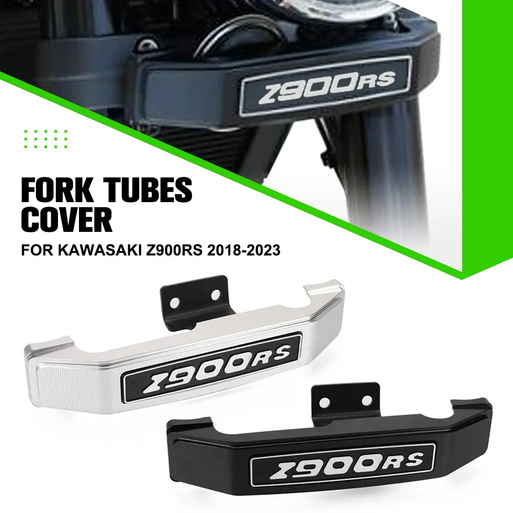 Motorcycle Accessories FOR KAWASAKI Z900RS 2018 2019 2020 2021 2022 2023 Fork Tubes Cover Emblem Ugly Trim Cover Z 900 RS 2023