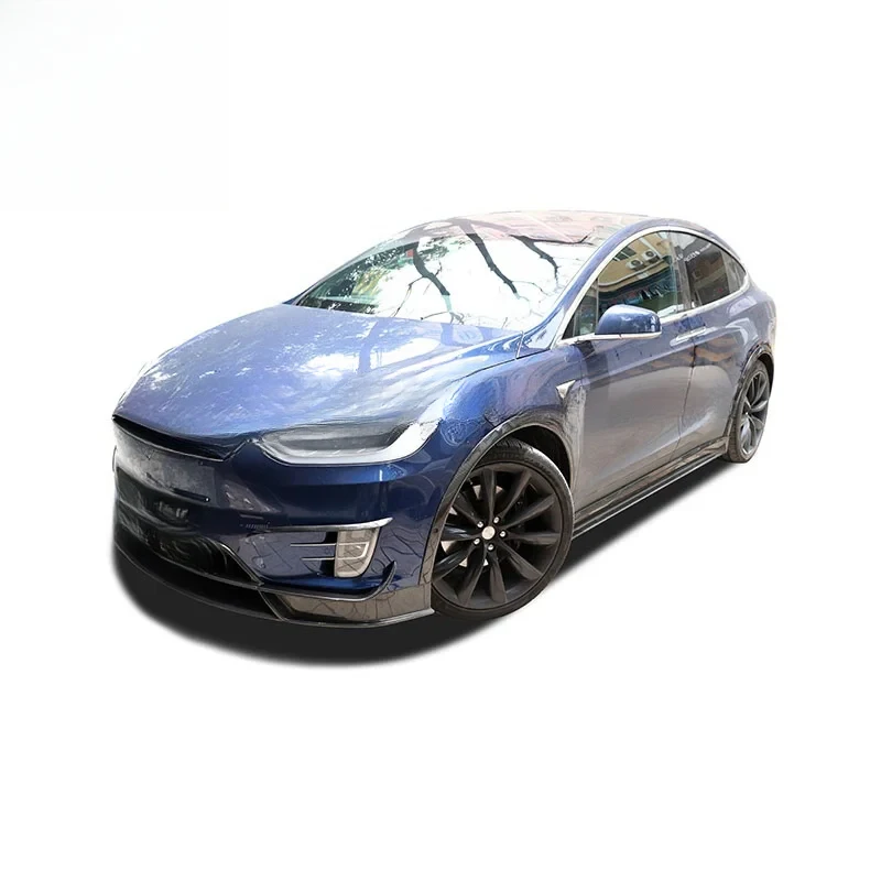 High-Quality OEM-Style Carbon Fiber Wheel Eyebrows — Trim and Wheel Arch Kit Designed Exclusively Model X