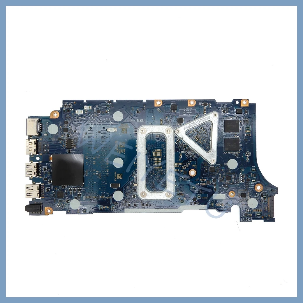 LA-D821P Mainboard With i5-7200U i7-7500U CPU 940MX-V2G GPU For DELL Inspiron 7460 7560 Vostro 5468 5568 Laptop Motherboard