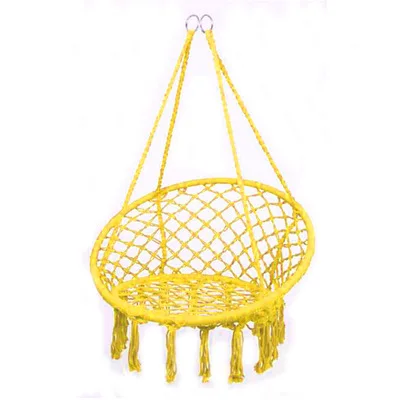 Basket Hammocks Basket  Macrame Garden Hammock stainless steel iron pipe hammock stand For Sale