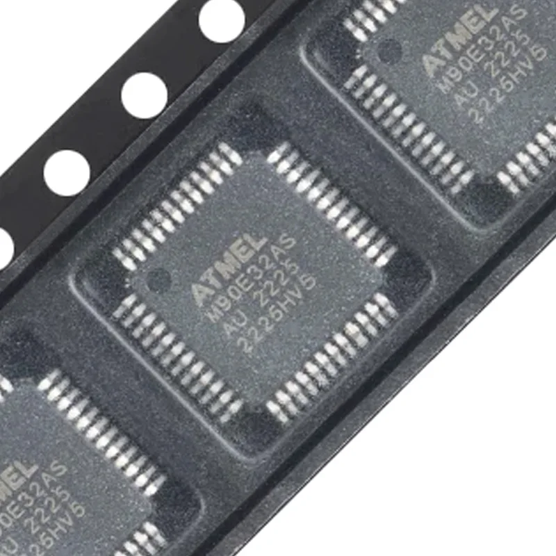 Brand New Original Atm90E32As-Au-R M90E32As Tqfp-48 High-Performance Wide-Range Energy Metering Chip