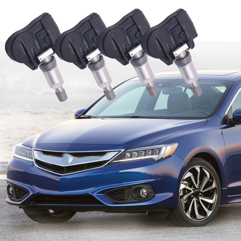 

42753-TZ3-A5, 42753TZ3A51 4Pcs Car Tire Pressure Monitoring Sensor TPMS For Acura ILX 2016-2018 MDX 2014-2020 RDX 2014-2018